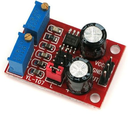 Mạch tạo xung vuông NE555 Adjustable PWM Square Wave Signal Generator