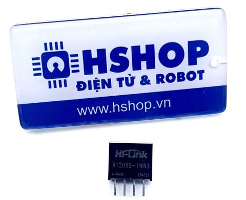 Nguồn cách ly DC-DC Isolated Power Module Hi-Link HLK-B1205S-1WR3 12VDC to 5VDC 1W