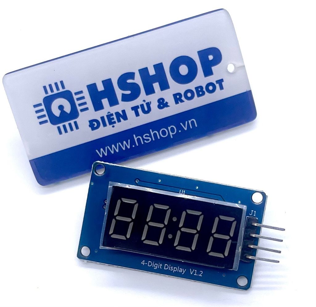 Mạch hiển thị led 7 đoạn TM1637 4-Digit Display 0.36 Inch Module with Clock Dot