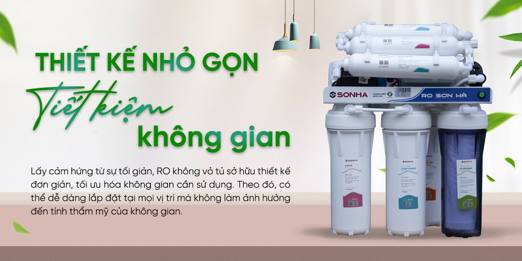 Máy lọc nước RO Sơn Hà 10 Lõi Lọc