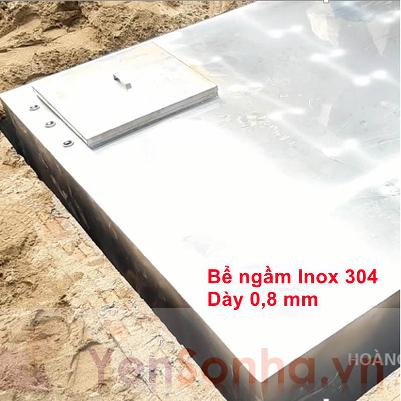 Bể vuông inox 3000 lít