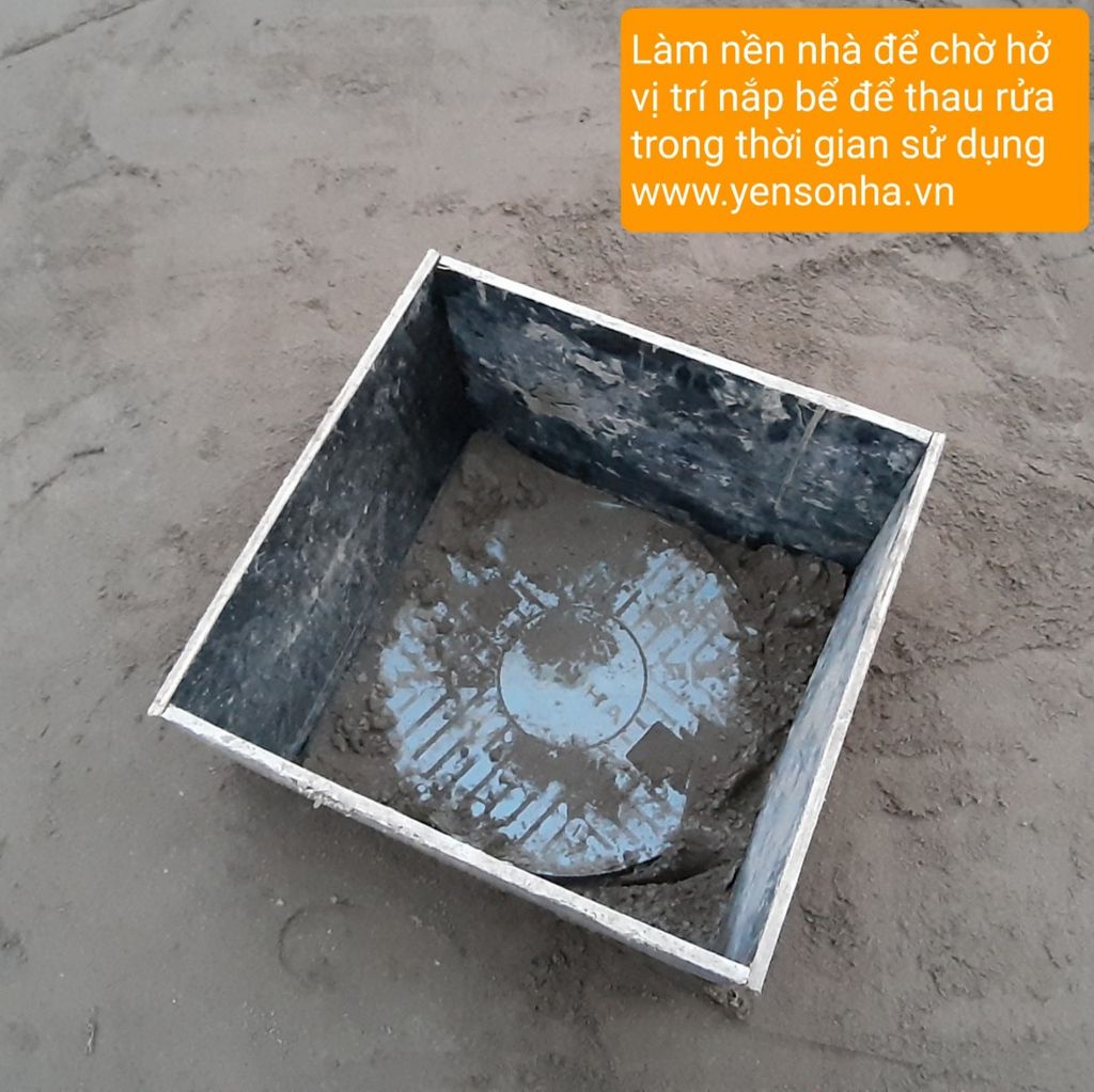 Bể ngầm nhựa Sơn Hà 1600 lít