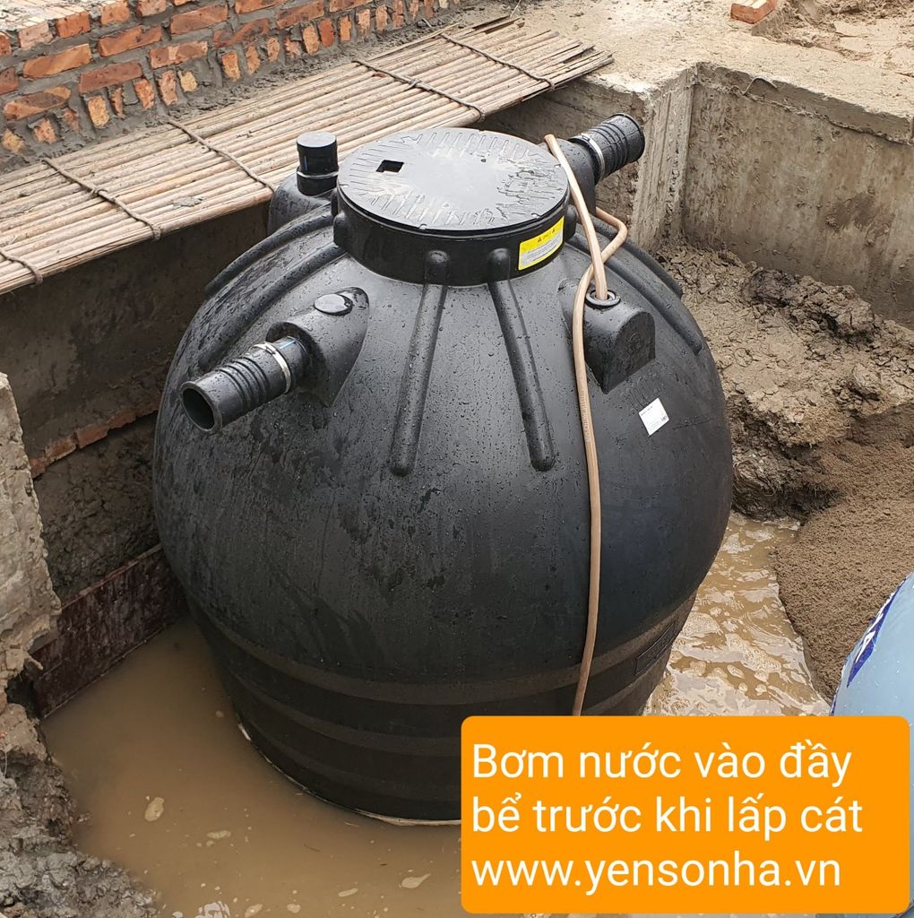 Bể phốt Sơn Hà 1600L