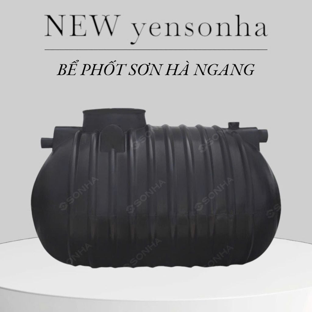 Bể phốt Sơn Hà Ngang 1000L