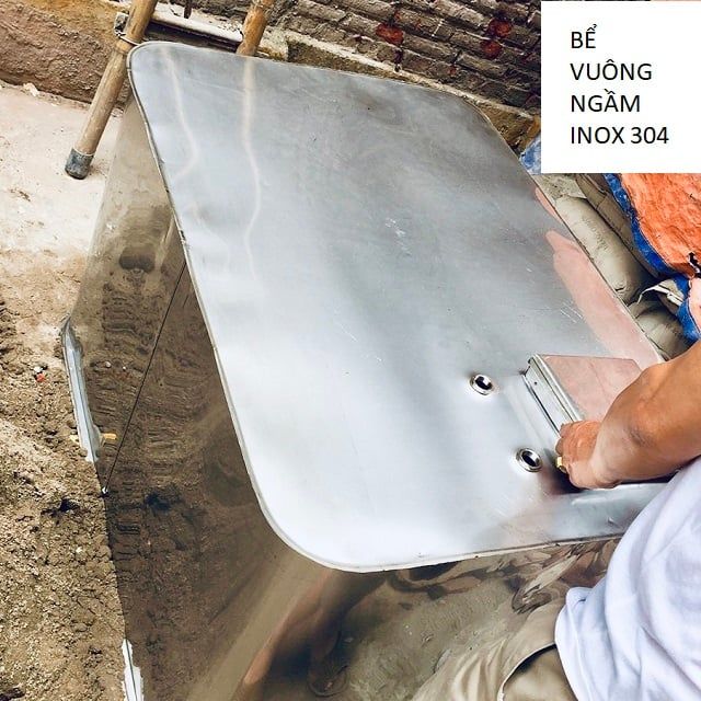 Bể nước ngầm inox 1000 lít