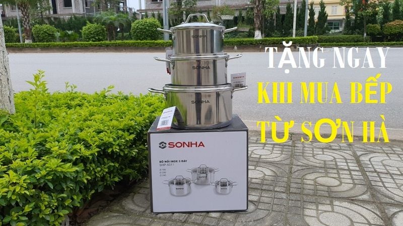 Bếp điện từ Sơn Hà SHK 8125