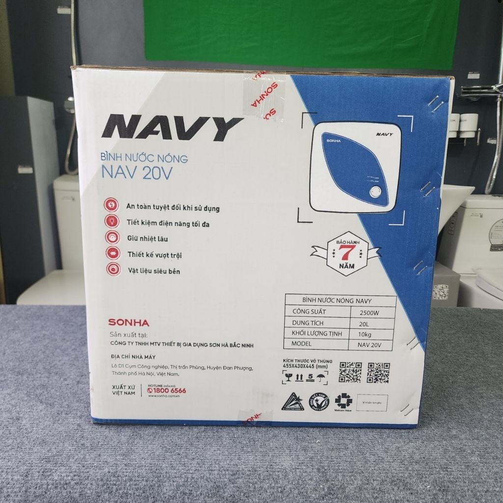 Bình nước nóng Sơn Hà Navy