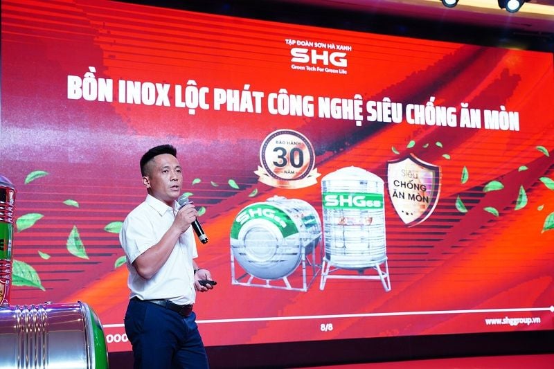Bồn nước Lộc Phát chống ăn mòn SHG68 1000L