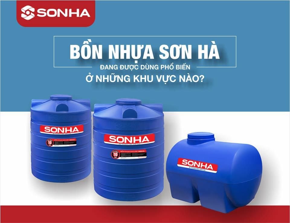 Bồn nhựa Sơn Hà 3000 lít