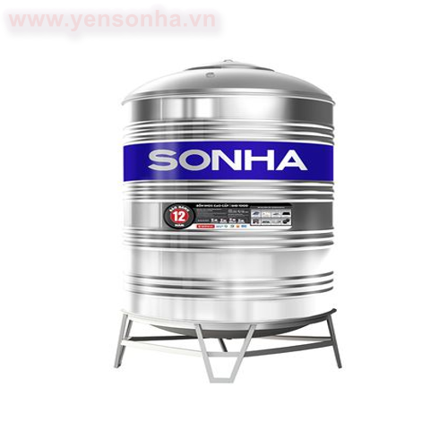 Bồn nước Sơn Hà 1500L ngang