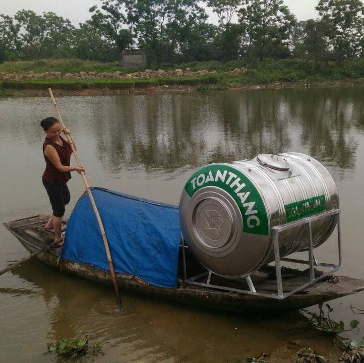 Bồn Nước Toàn Thắng 700L Ngang