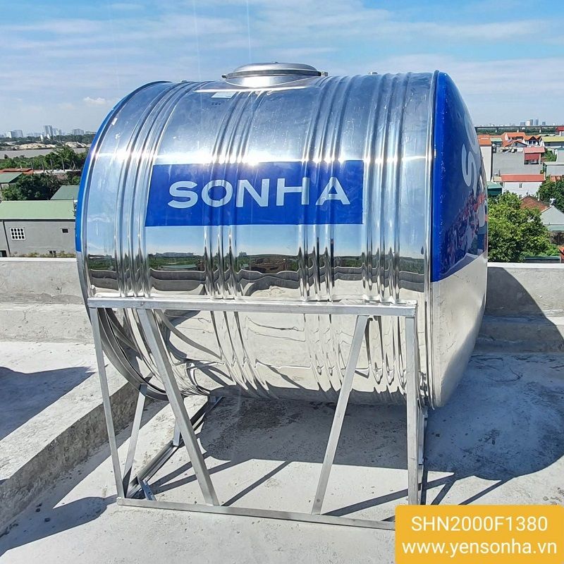 Bồn nước Inox Sơn Hà 2000 lít giá sốc