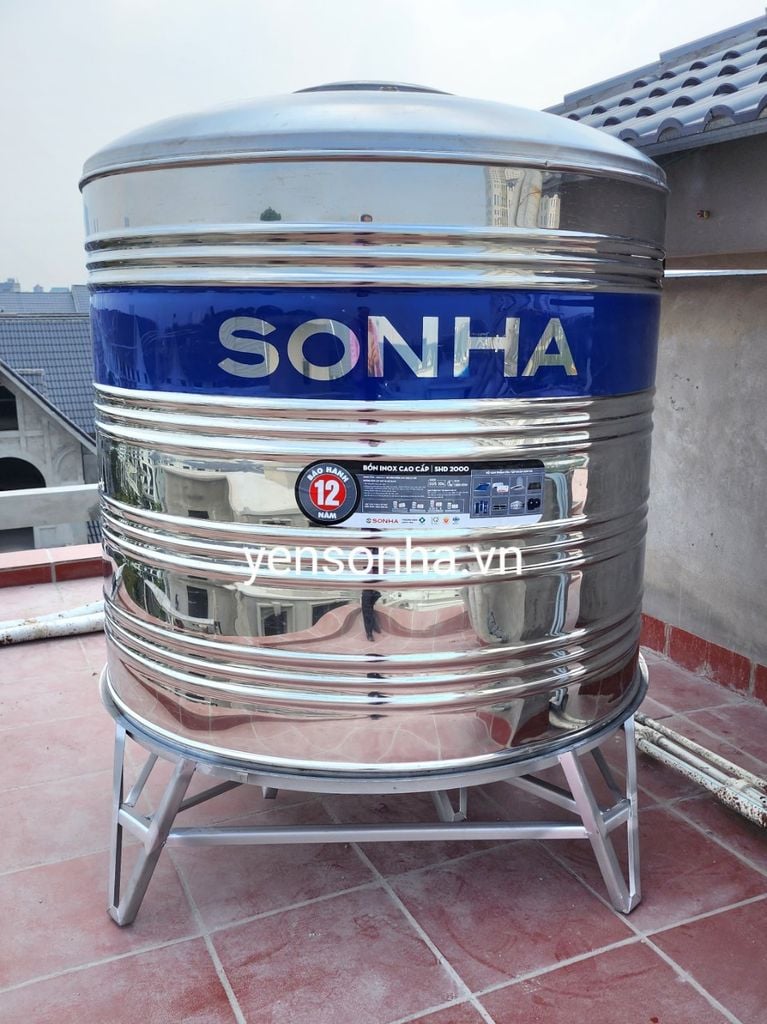 Bồn Nước Sơn Hà 2000L Đứng F1380