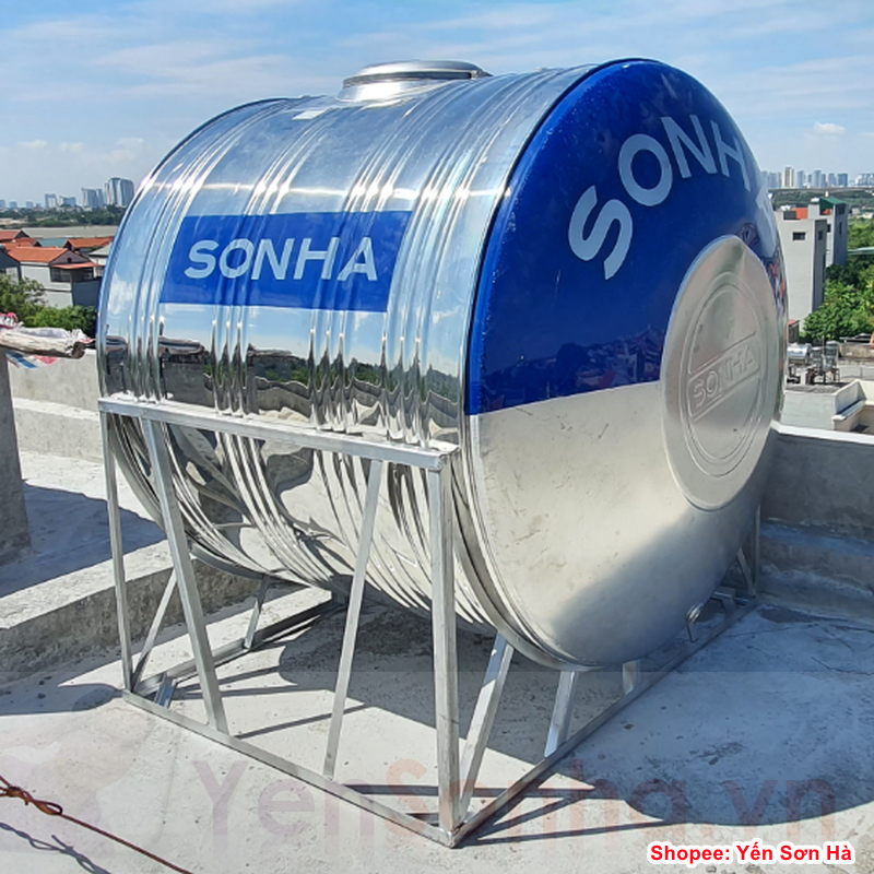 Bồn Nước Sơn Hà 2000L Ngang F1380