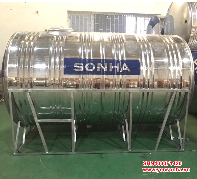 Bồn Nước Sơn Hà 4000L Ngang F1420
