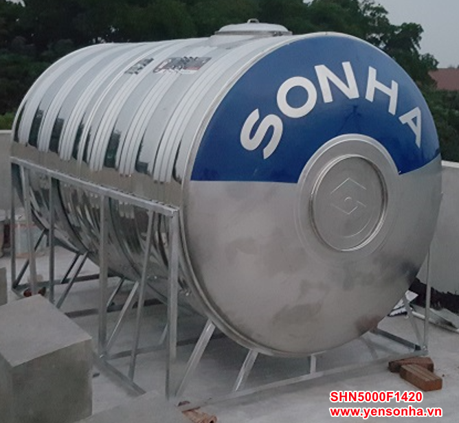 Bồn Nước Sơn Hà 5000L Ngang F1420