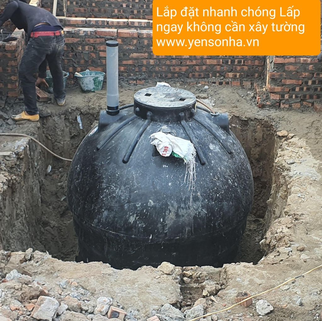 Bể phốt Sơn Hà 1600L