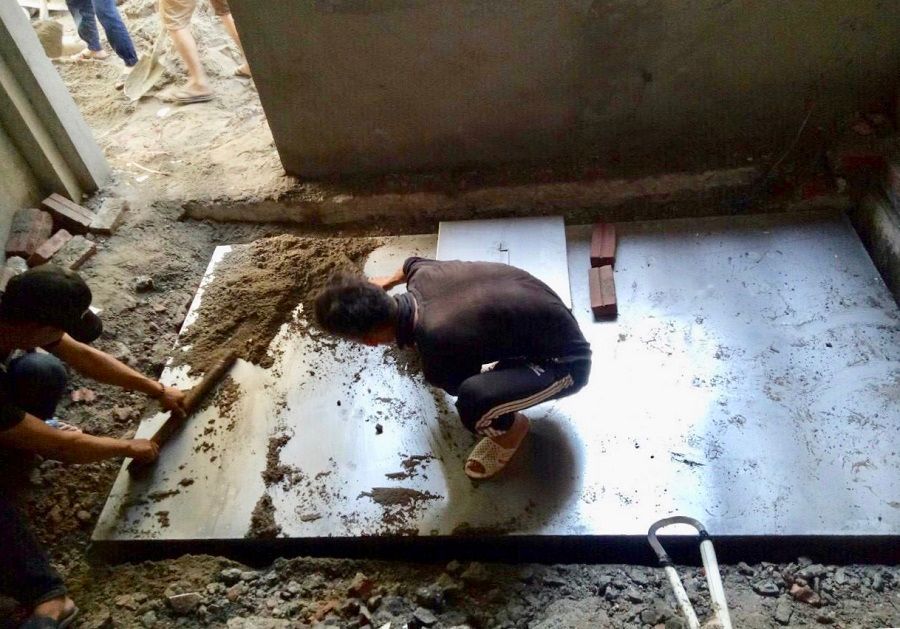 Bể nước ngầm inox 1000 lít