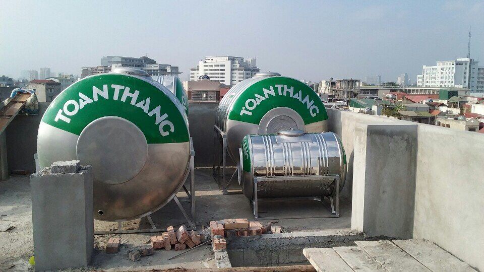 Bồn Nước Toàn Thắng 2000 Lít Ngang F1140