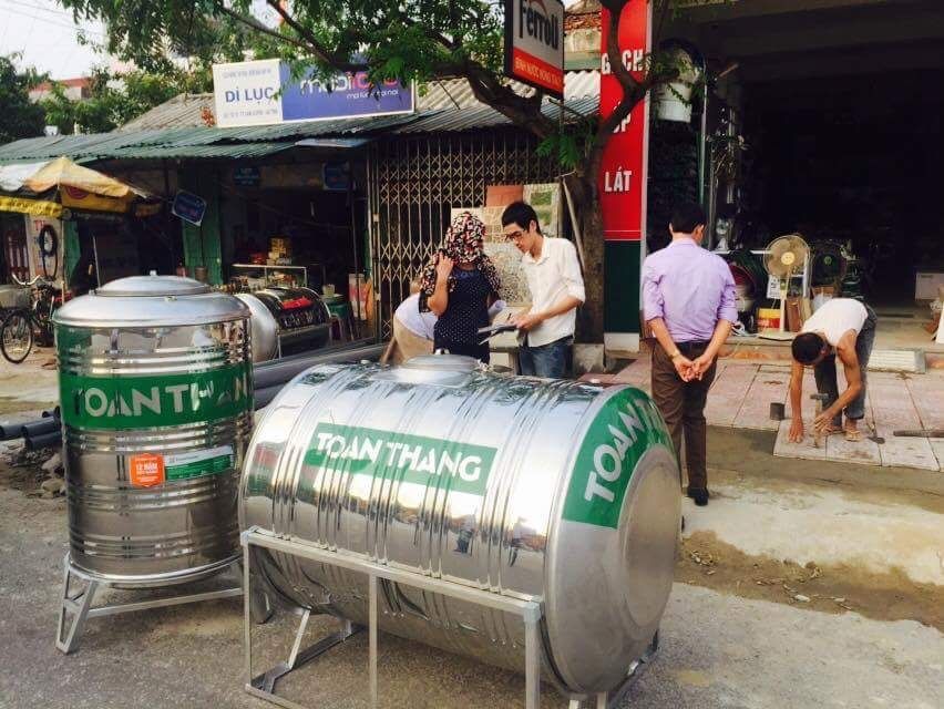 Bồn Nước Toàn Thắng 1500 Lít Ngang F1140