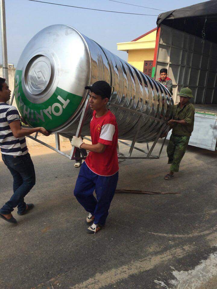 Bồn Nước Toàn Thắng 5000 Lít Ngang