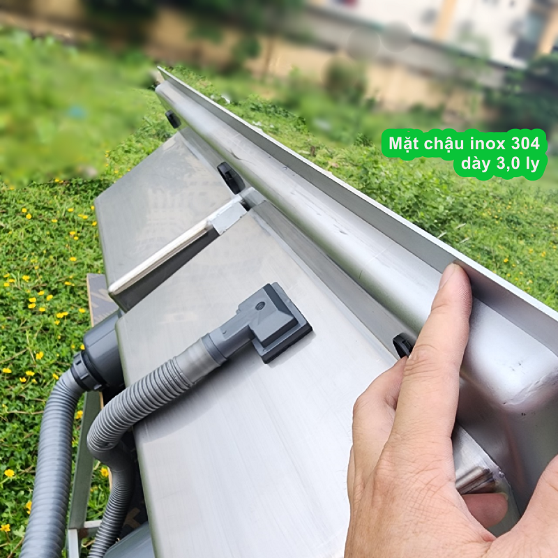 Chậu rửa bát âm bàn đá SHGpro 8350S