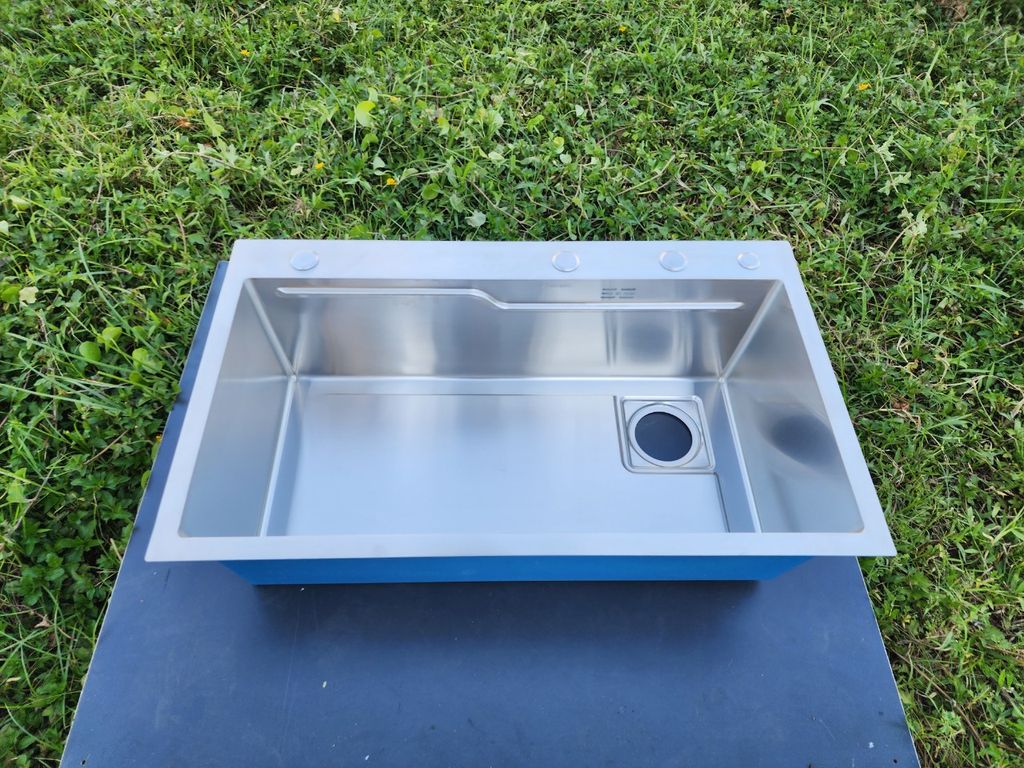 Chậu rửa 1 hố to 7846 inox 304 nhập khẩu