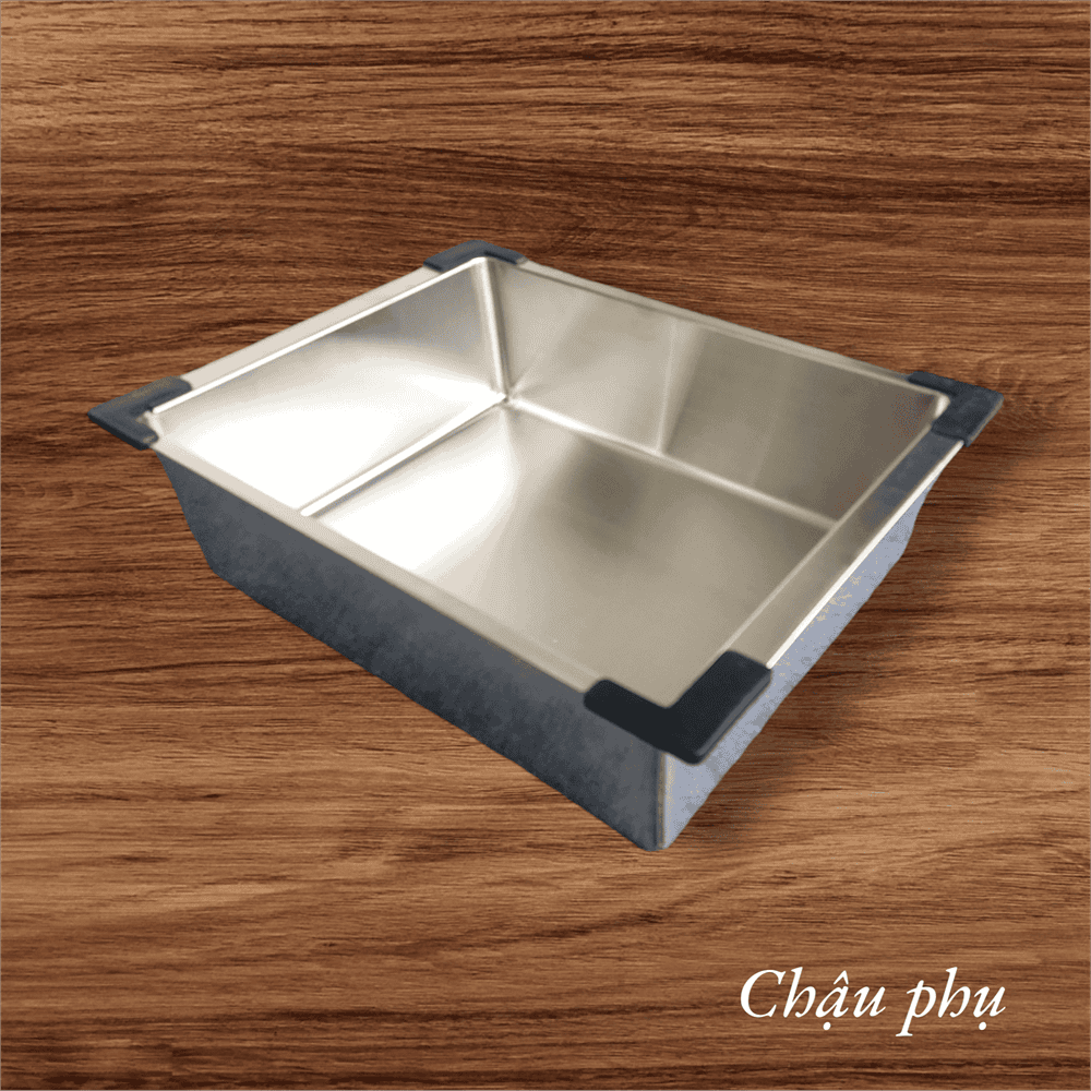 Bồn rửa 1 hố Vinasink 1H10045 Dài 1m rộng 45cm