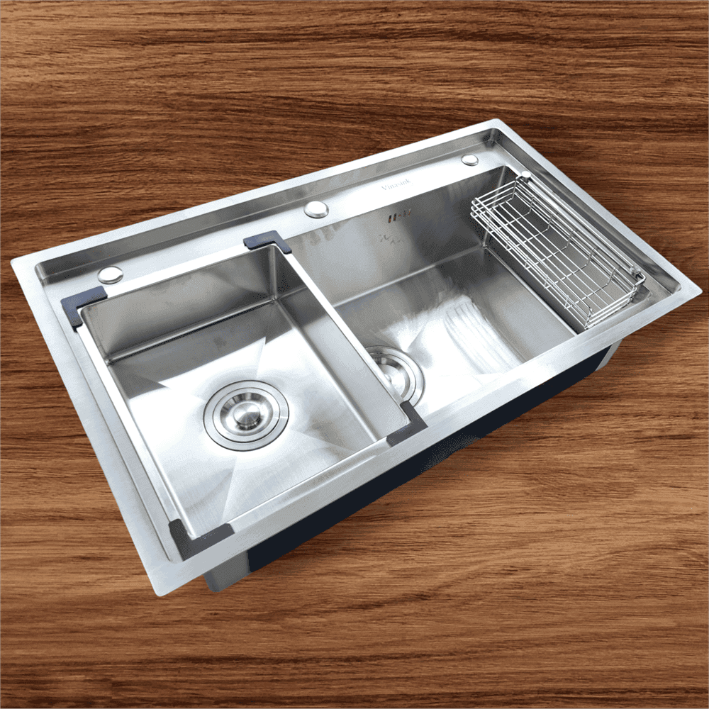 Chậu âm bàn đá 1 hố Vinasink 1H8250