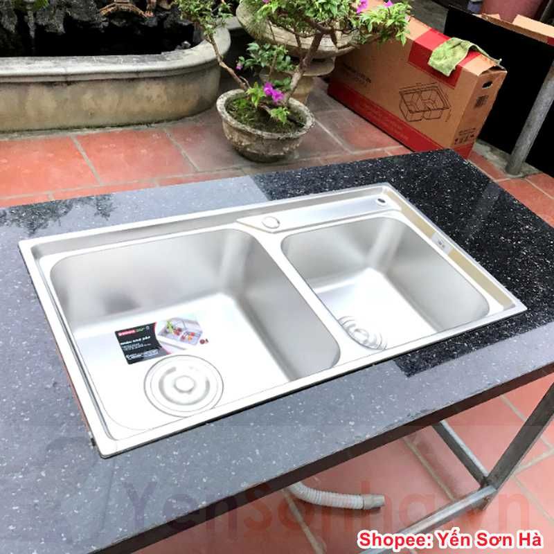 Chậu rửa bát Sơn Hà S80