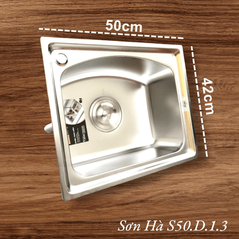 Chậu rửa inox Sơn Hà S50
