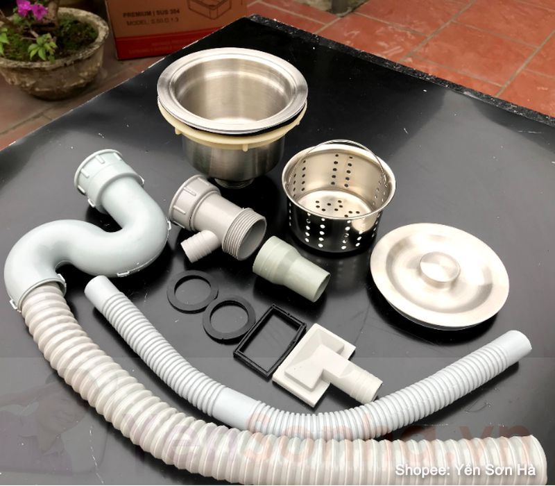 Chậu rửa inox Sơn Hà S50