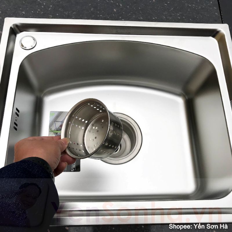 Chậu rửa inox Sơn Hà S50