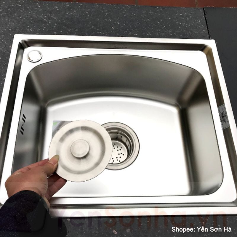 Chậu rửa inox Sơn Hà S50