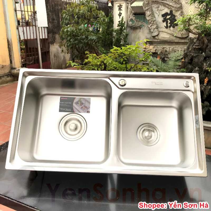 Chậu rửa bát Sơn Hà S80