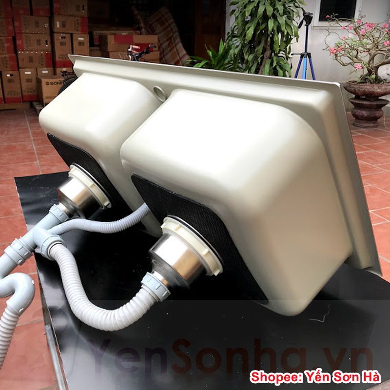 Chậu rửa bát Sơn Hà S82