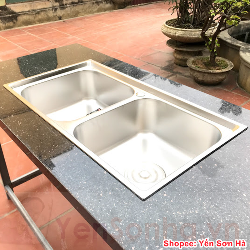 Chậu rửa chén Sơn Hà S82 giá sốc