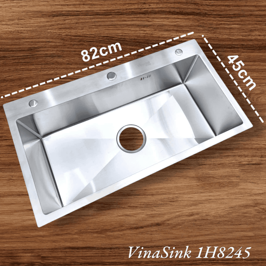 Chậu rửa bát 1 hố Vinasink 1H8245