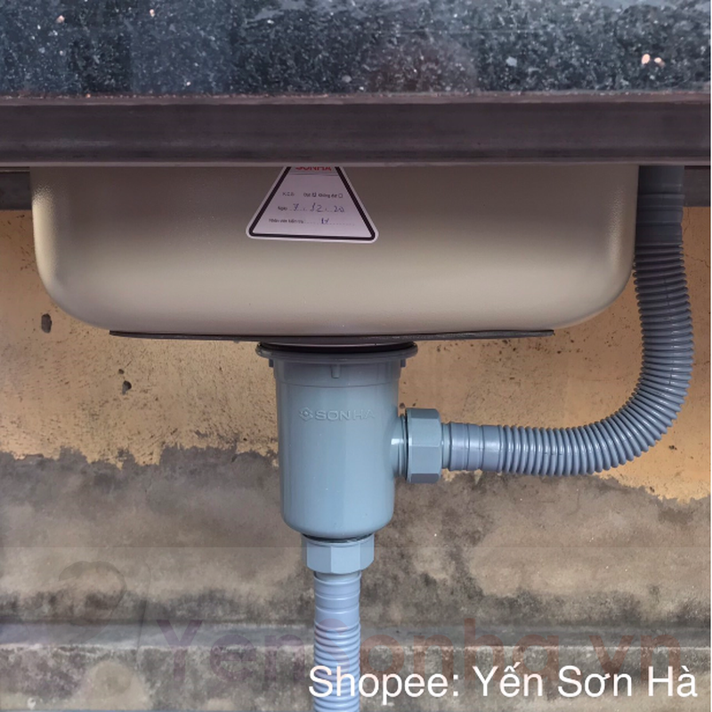 Chậu rửa chén bát Sơn Hà 1H447S