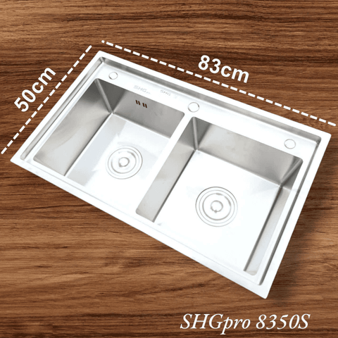 Chậu rửa bát âm bàn đá SHGpro 8350S