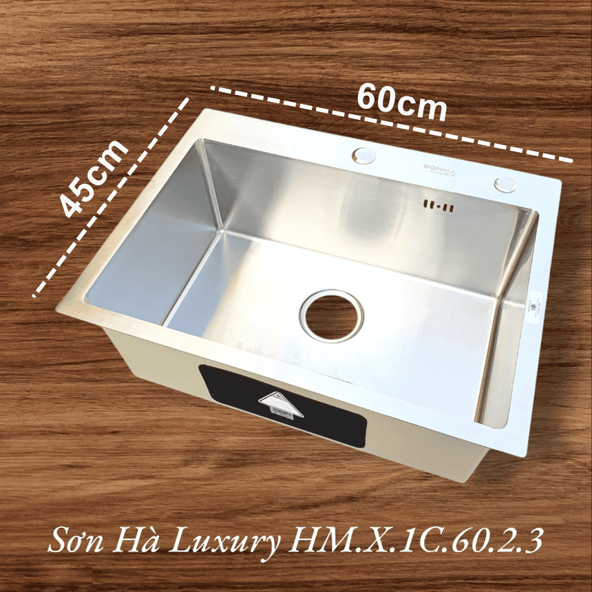 Chậu rửa 1 hố Sơn Hà Luxury