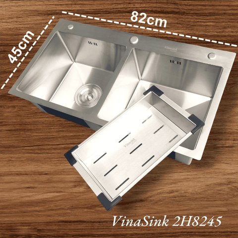 Chậu rửa bát Vinasink 2H8245