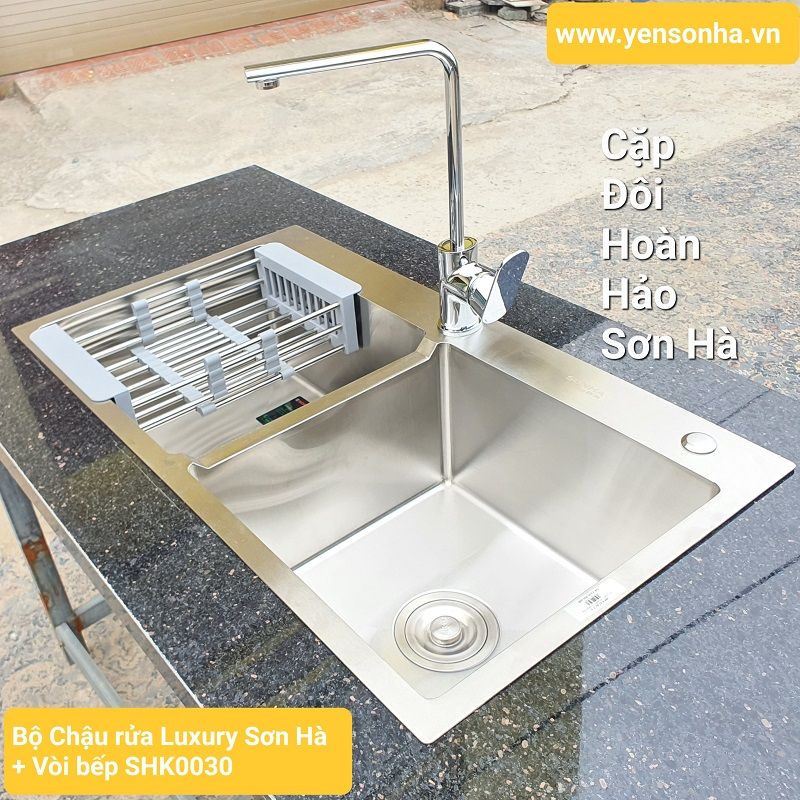 Chậu rửa bát Luxury Sơn Hà giá sốc