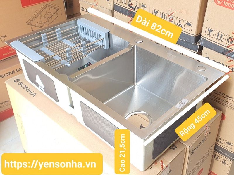 Chậu rửa bát Luxury Sơn Hà giá sốc