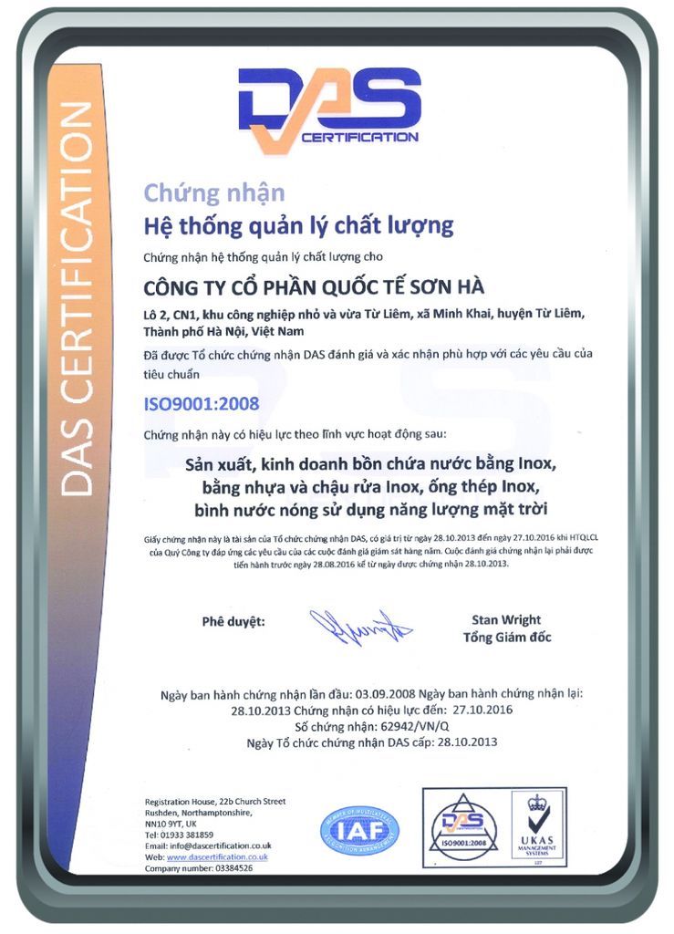 Bồn Nước Sơn Hà 700L Ngang