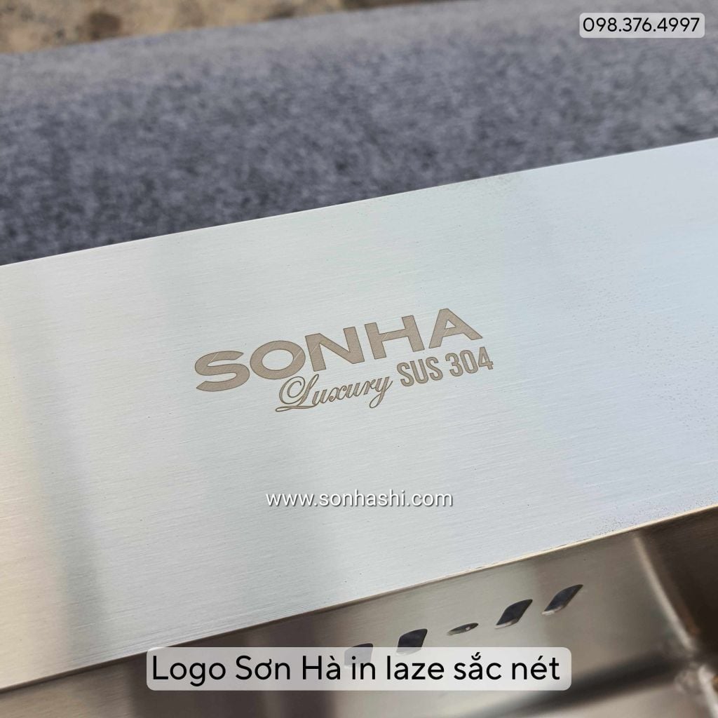 Chậu rửa 1 hố Sơn Hà Luxury