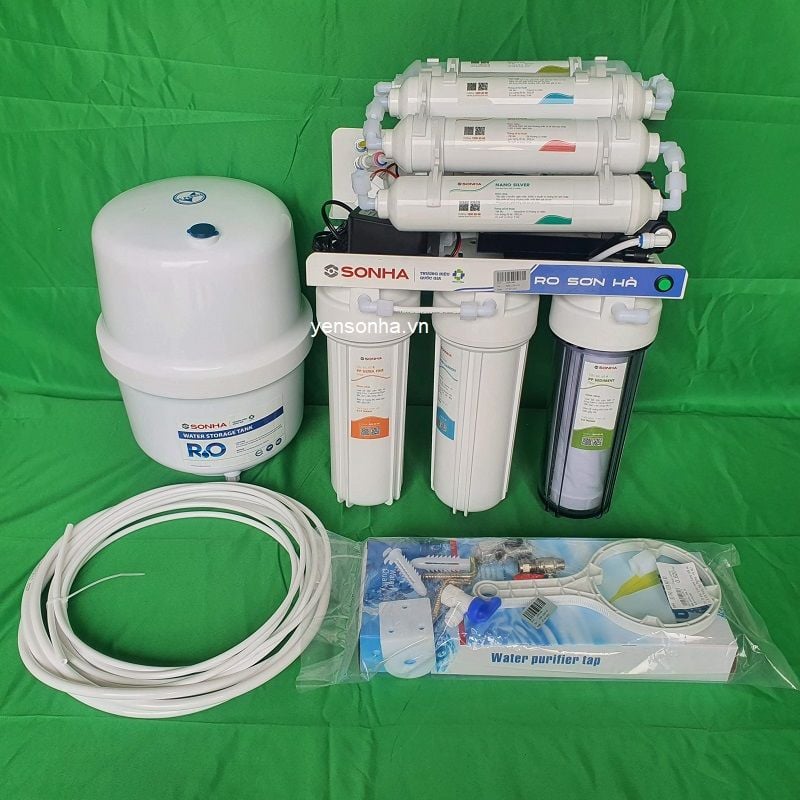 Máy lọc nước RO Sơn Hà 10 Lõi Lọc