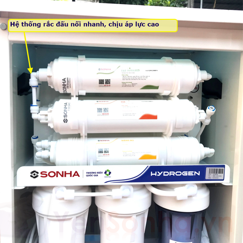 Máy lọc nước Hydrogen Sơn Hà 10 lõi lọc