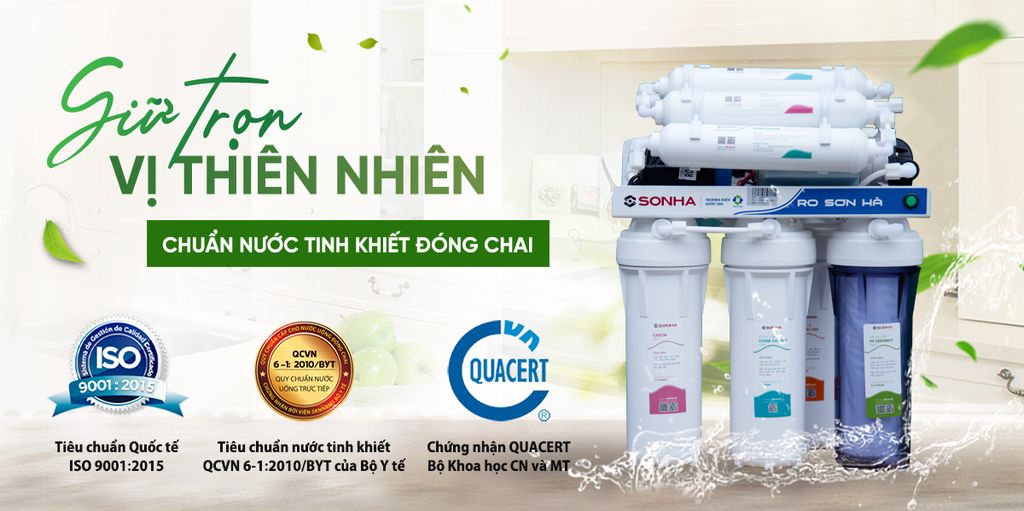 Máy lọc nước RO Sơn Hà 7 Lõi Lọc
