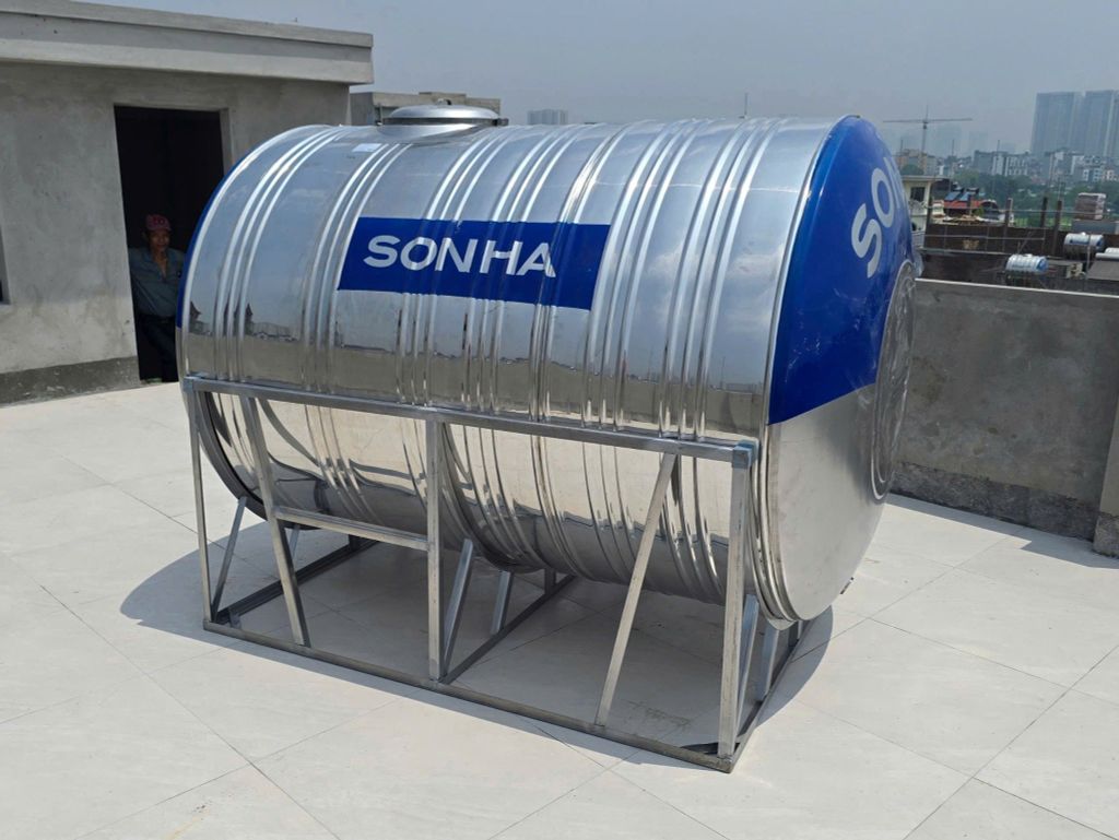 Bồn Nước Sơn Hà 3000L Ngang F1380